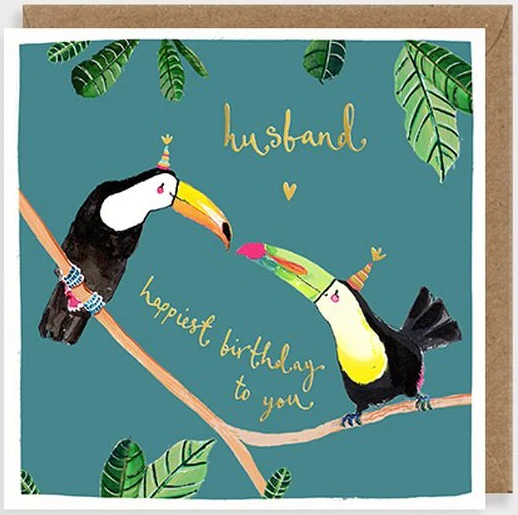 Louise Mulgrew - Husband Birthday Toucans