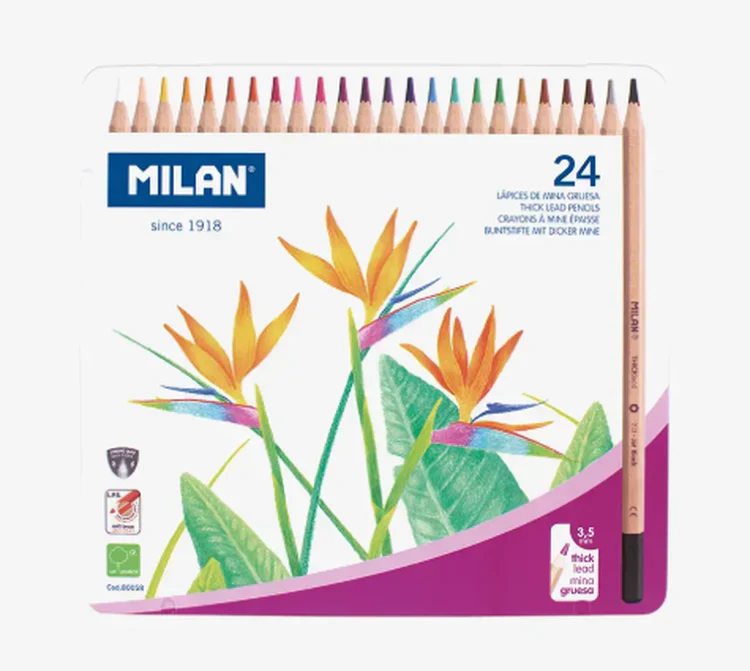 Milan - 24 Colour Pencils