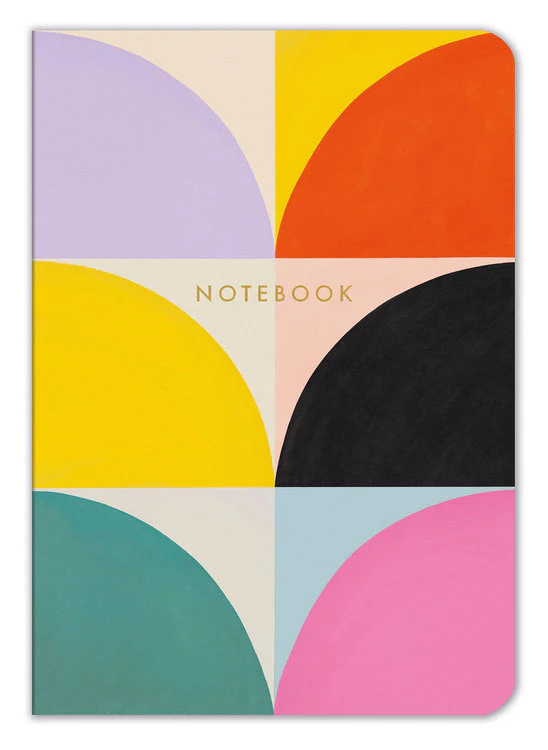 Museums And Galleries - Colour Fields A5 Notebook