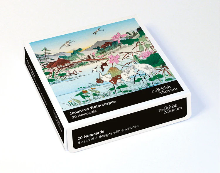 Museums And Galleries - Japanese Waterscapes Notecards x20