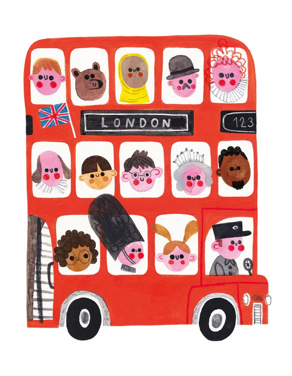 Museums And Galleries - London Bus