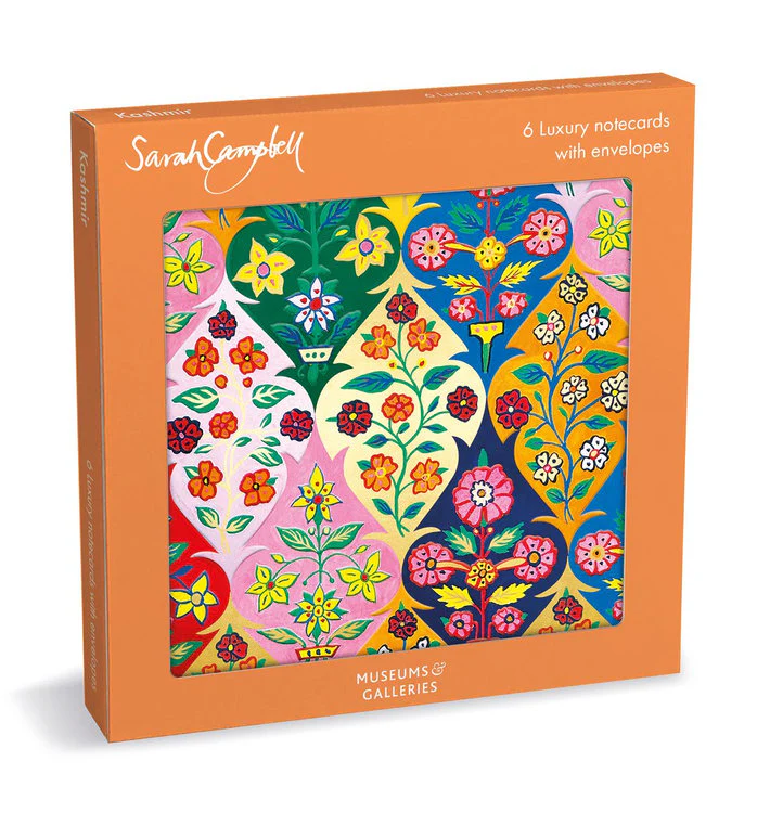 Museums And Galleries - Luxury Floral Notecards x6