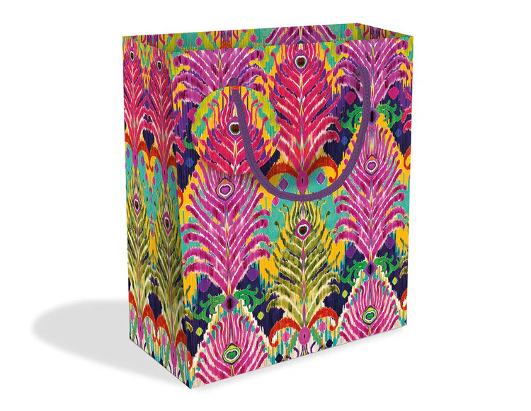 Museums And Galleries - Medium Peacock Giftbag