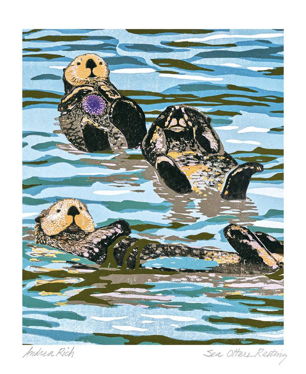Museums And Galleries - Sea Otters Resting