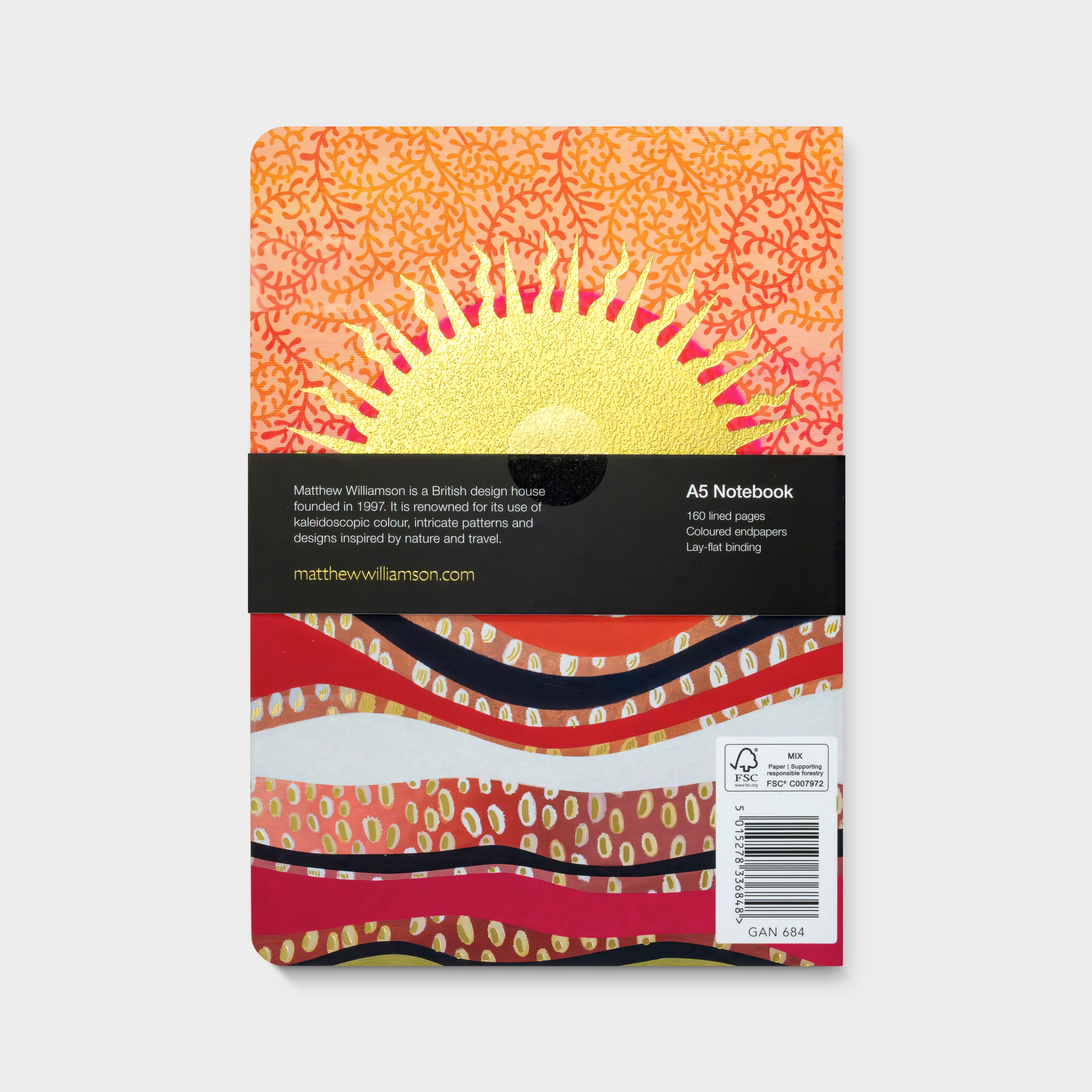 Museums And Galleries - Sunrise A5 Notebook - Image 3