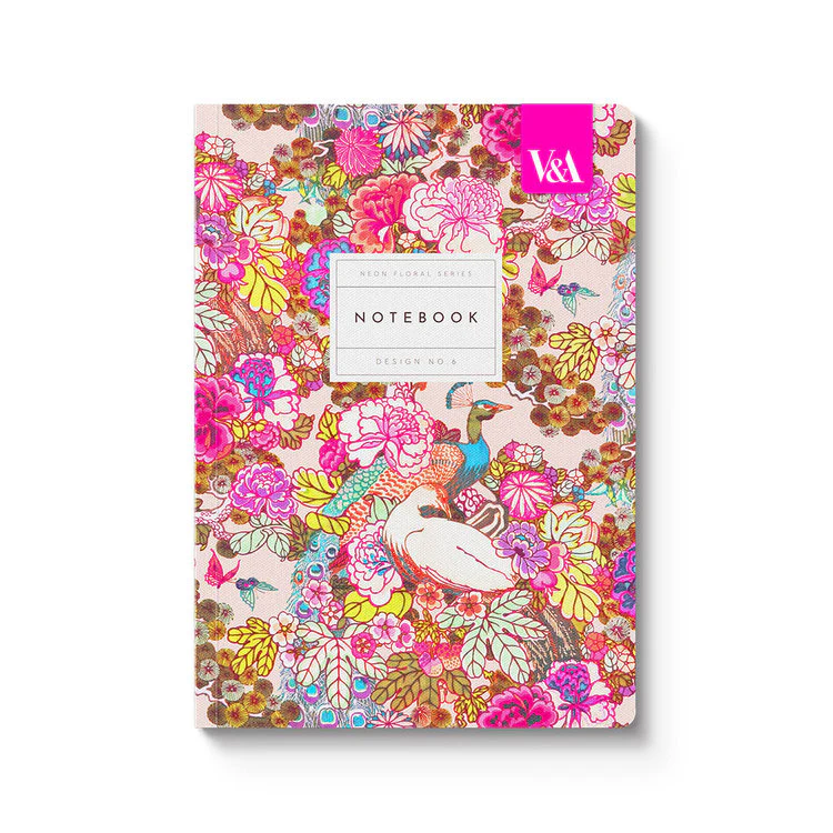 Ohh Deer - A5 Floral Peacock