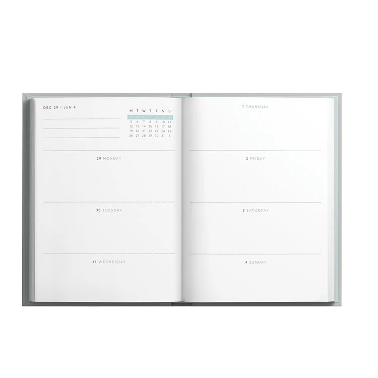 Ohh Deer - A5 Linen Marble Diary 2026 - Image 2