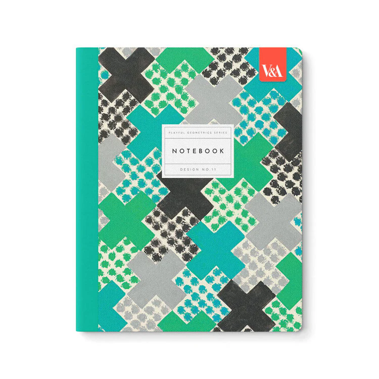 Ohh Deer - Geo Green Crosses NtBk