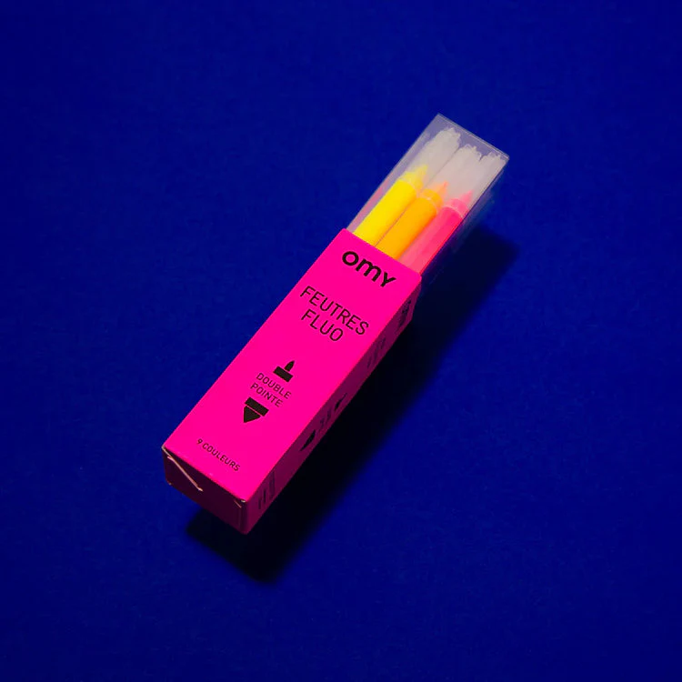 Omy - Markers - Fluos x 9
