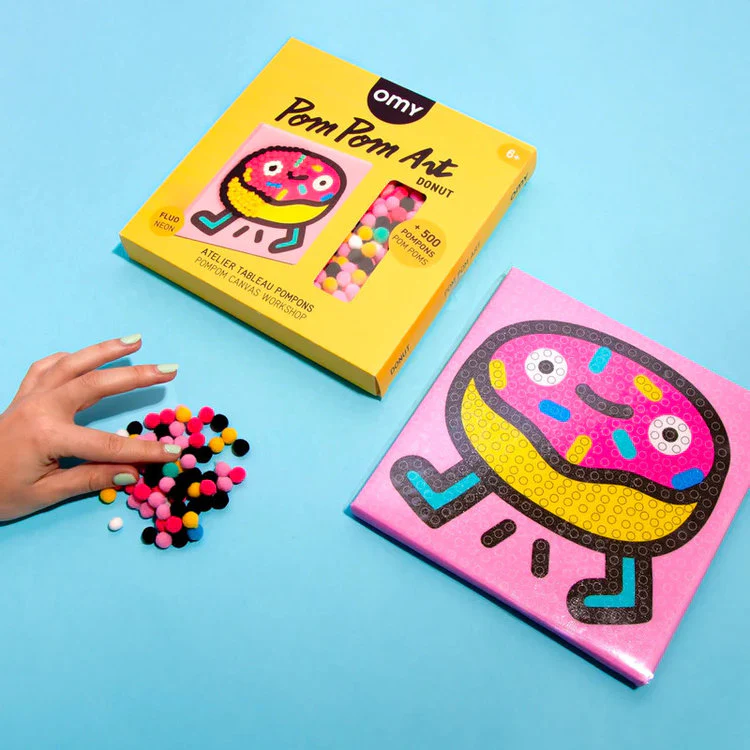 Omy - Pom Pom Art - Donut - Image 3