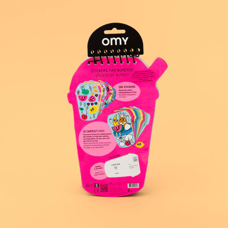 Omy - Sticker By Number - Bubble Tea - Image 4