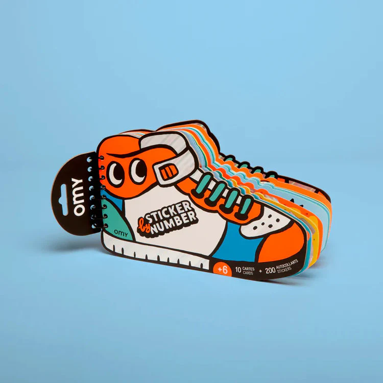 Omy - Sticker By Number - Street
