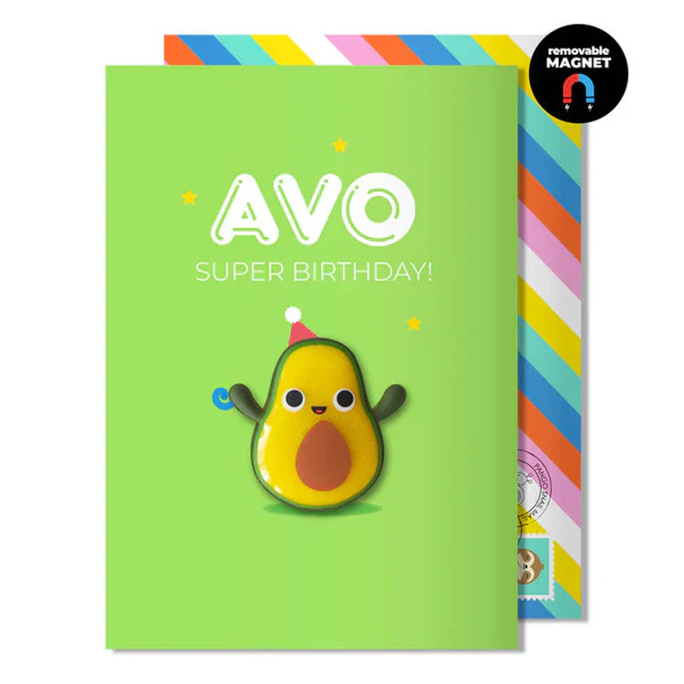 Pango - Avo Super Birthday Magnet