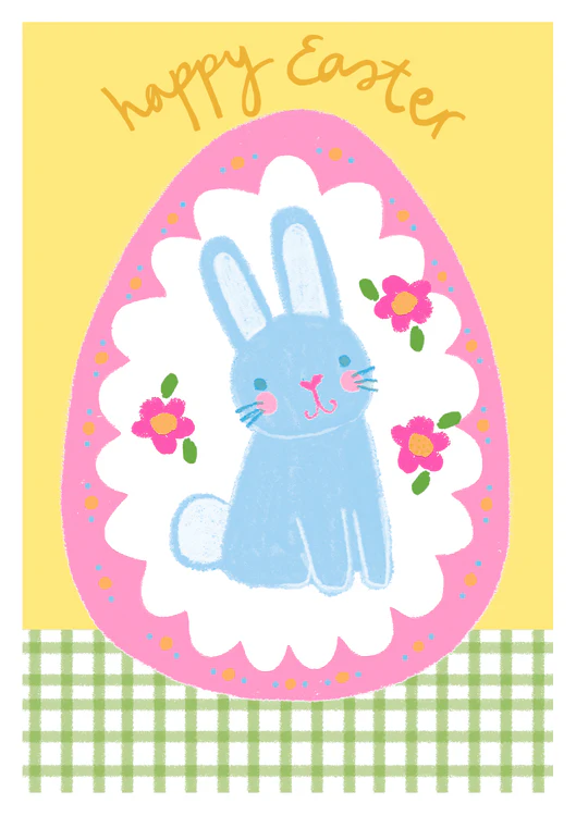 Paper Salad - Bunny Happy Easter