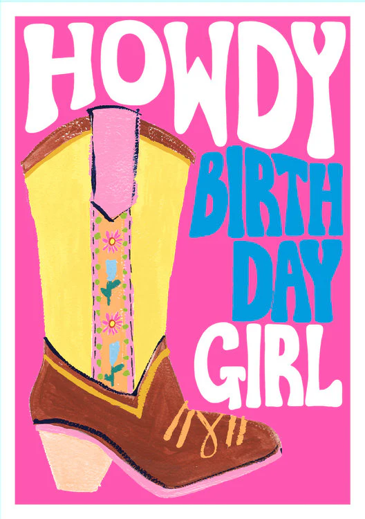 Paper Salad - Howdy Birthday Girl