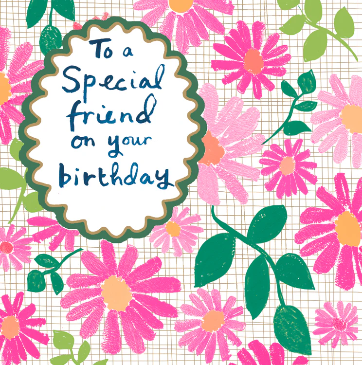 Paper Salad - Special Friend's Birthday