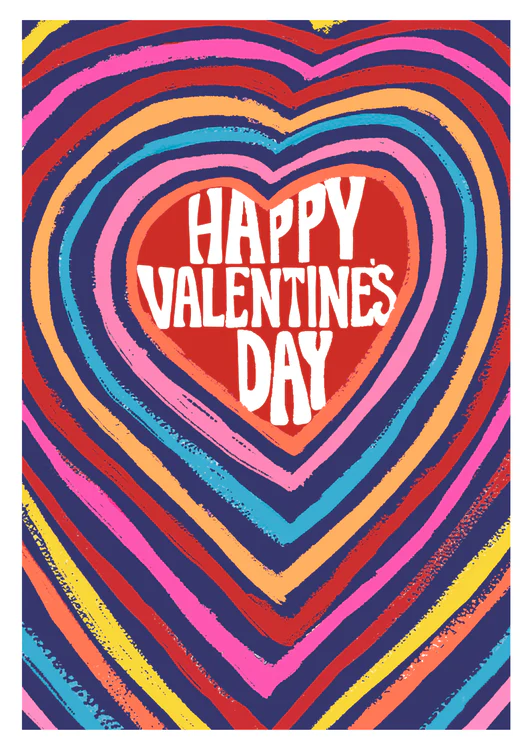Paper Salad - Valentines Day Hearts
