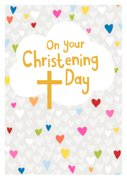 Paper Salad - Your Christening Day