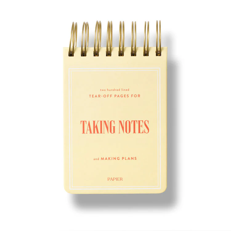 Papier - Taking Notes Notebook