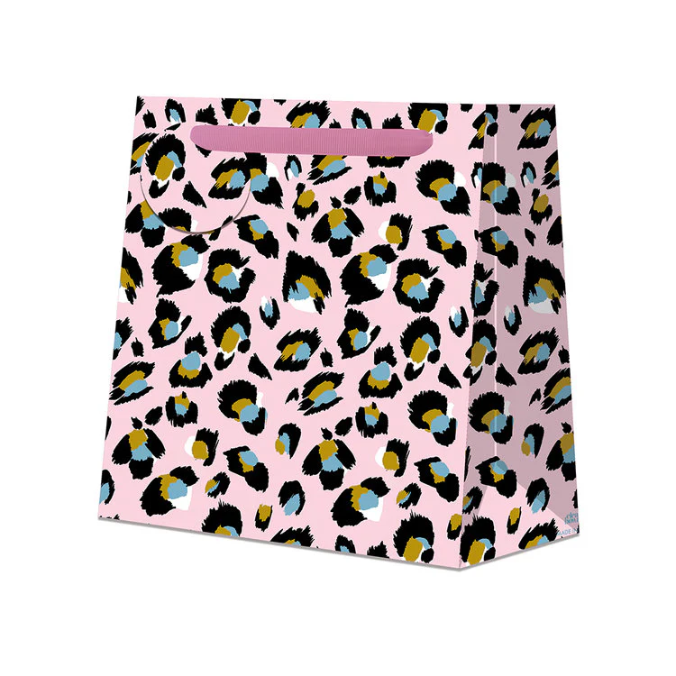 Penny Kennedy - Pink Leopard Small Gift Bag
