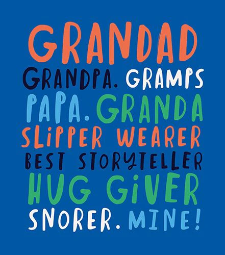 Pigment - Grandad, Grandpa, Gramps