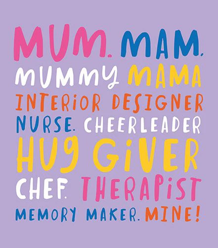 Pigment - Mum, Mam, Mummy
