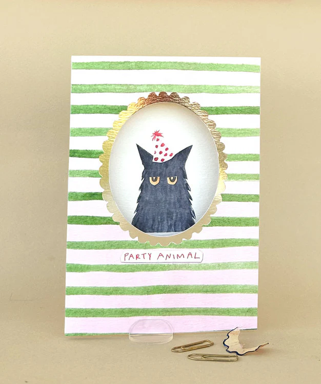 Poet And Painter - Party Animal Cat