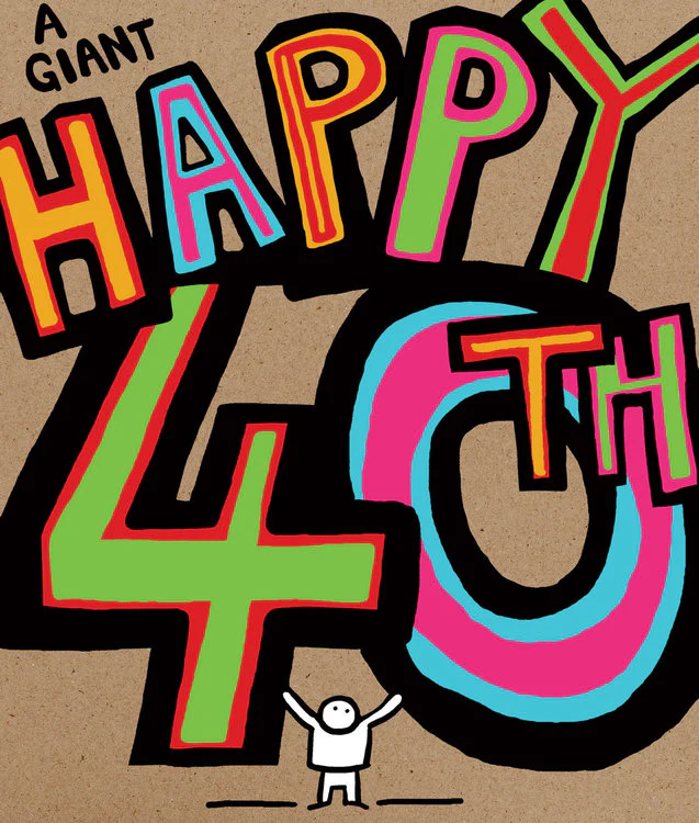 Portfolio - A Giant Happy 40th
