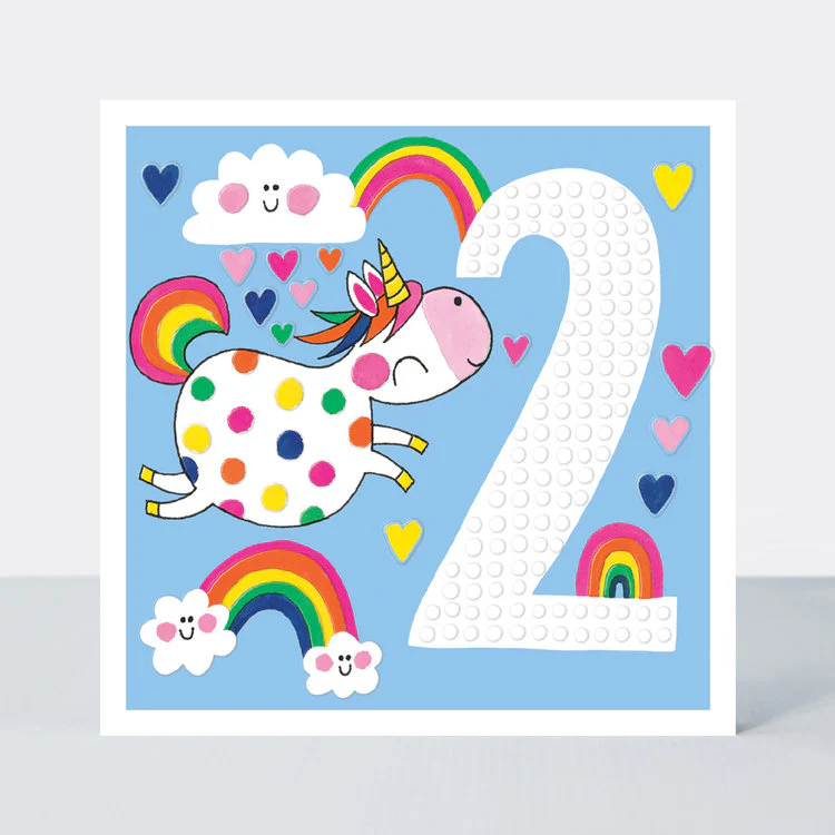 Rachel Ellen - Age 2 Birthday Unicorn