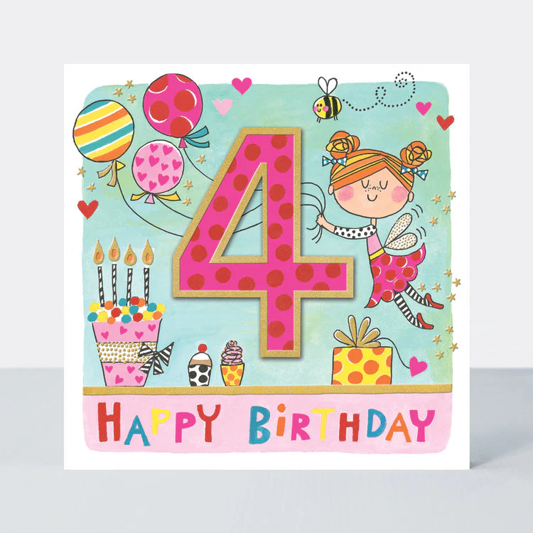 Rachel Ellen - Fairy birthday Age 4