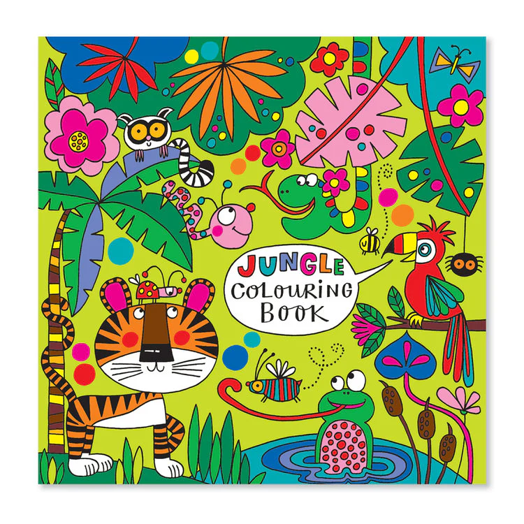Rachel Ellen - Jungle Colouring Book
