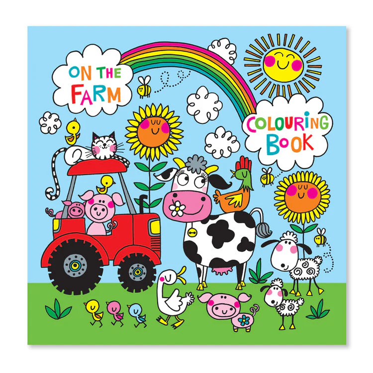 Rachel Ellen - On The Farm Colouring Book