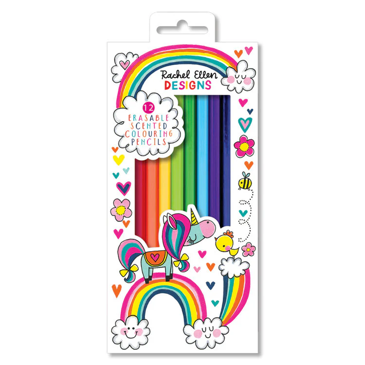 Rachel Ellen  - Scented Colour Pencils - Unicorns