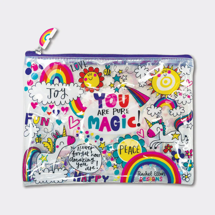 Rachel Ellen - You Are Pure Magic Clear Pencil Case