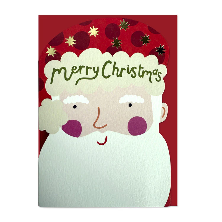 Raspberry Blossom - Santa Die-cut