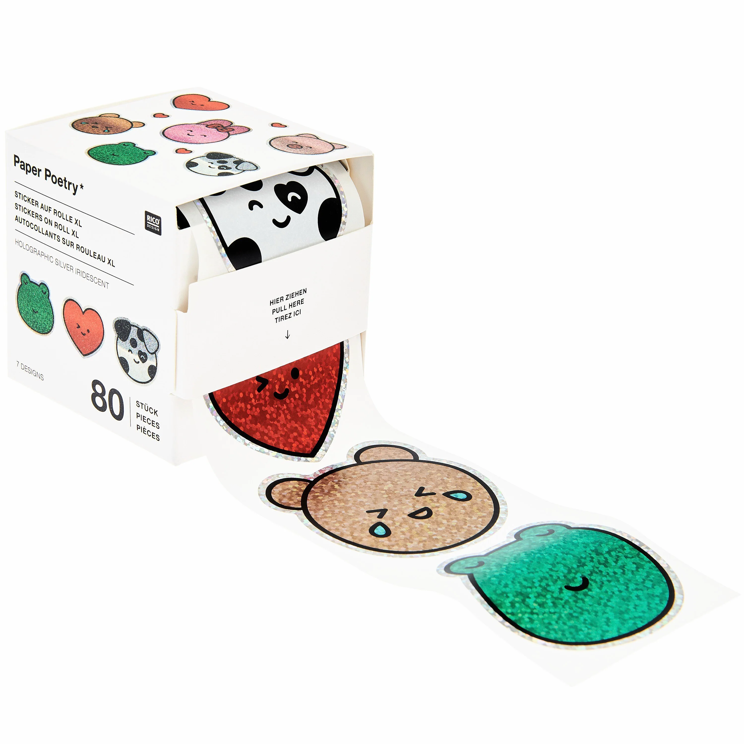 Rico Design - Animal Stickers Roll - Image 2