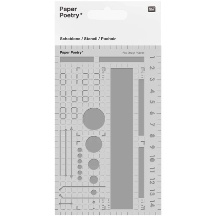 Rico Design - Stencil - Bullet Diary - Basic