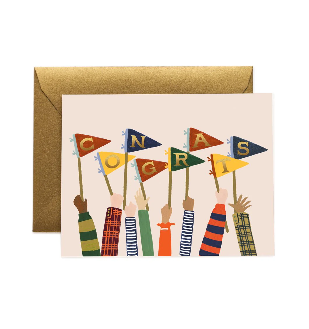 Rifle Paper - Congrats Flags - Image 2