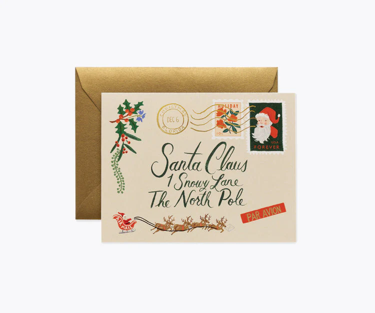 Rifle Paper - Letter To Santa