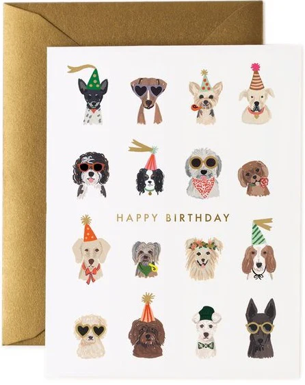 Rifle Paper - Party Pups Birthday