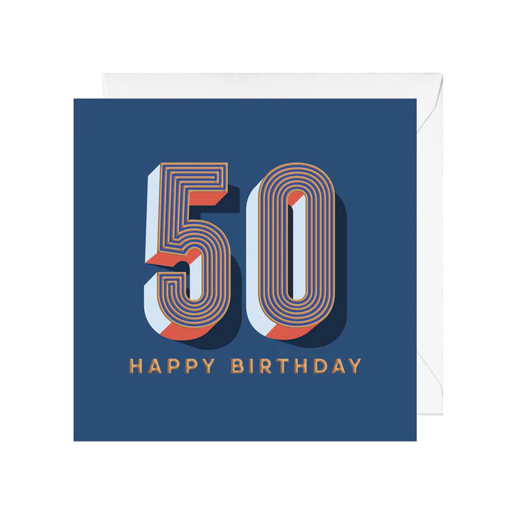 Rosanna Rossi - Bold Retro 50th Birthday