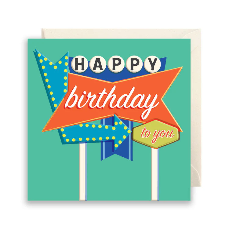 Rosanna Rossi - Retro Sign Birthday