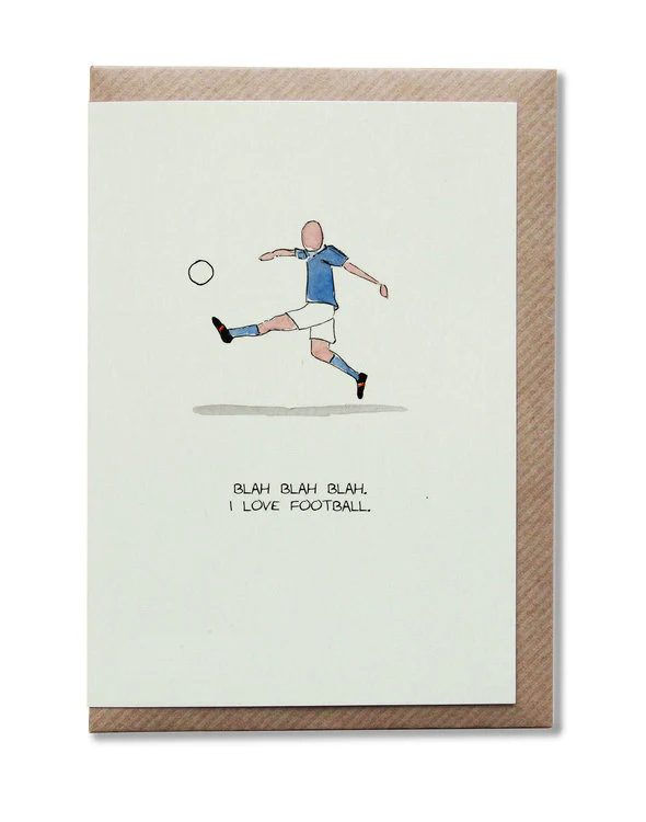Ross J Designs - Blah Blah Football