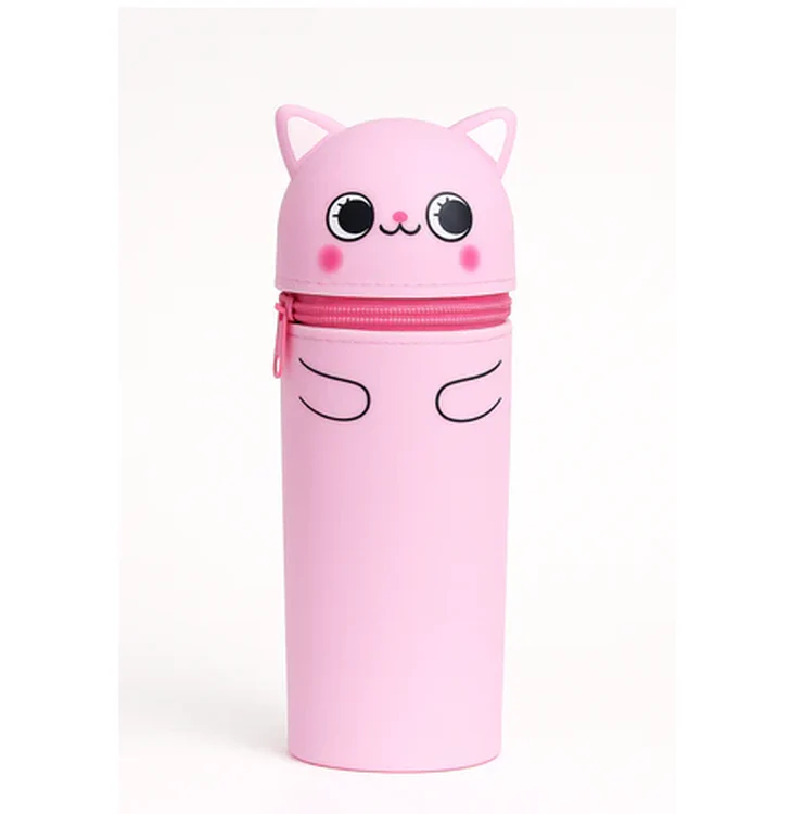 - Silicon Pencil Case - Cat
