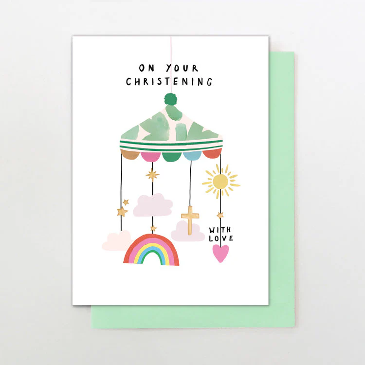 Stop The Clock - Baby Mobile Christening