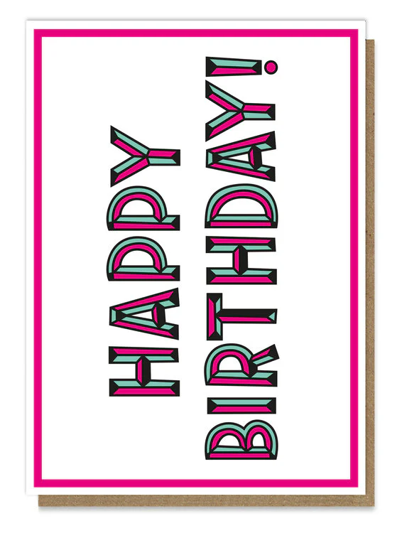 Stormy Knight - Birthday Geometric
