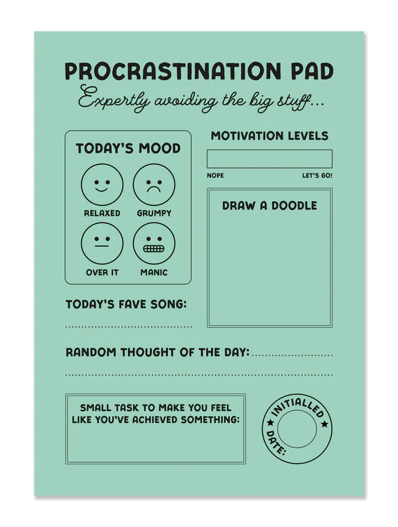 Stormy Knight - Procrastination Pad