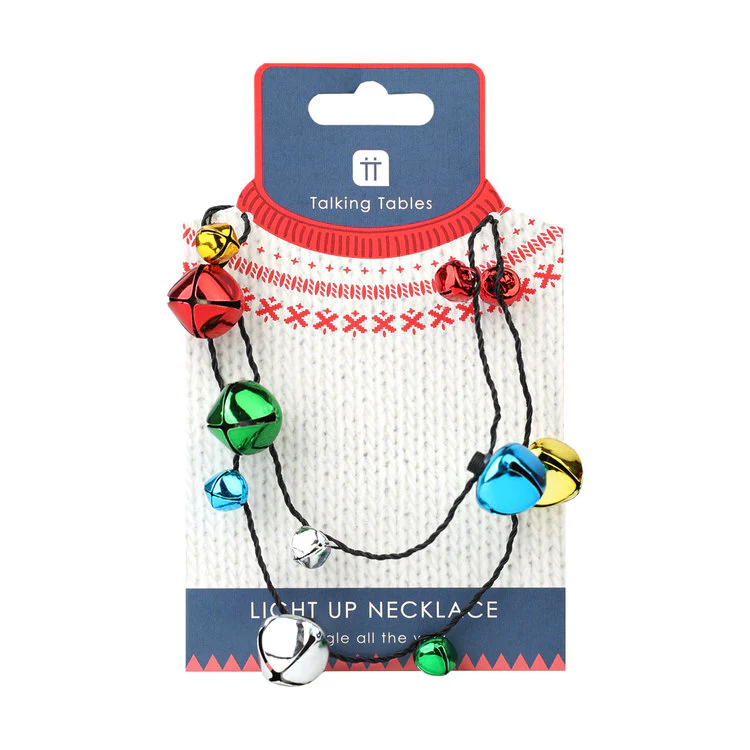 Talking Tables - Light Up Bell Necklace