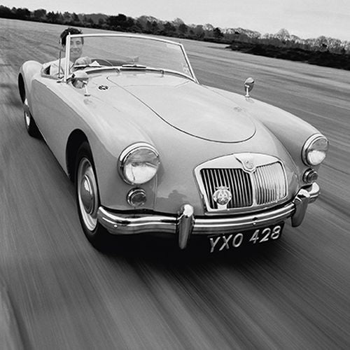 Terence Donovan - Peter Anthony driving a MG A