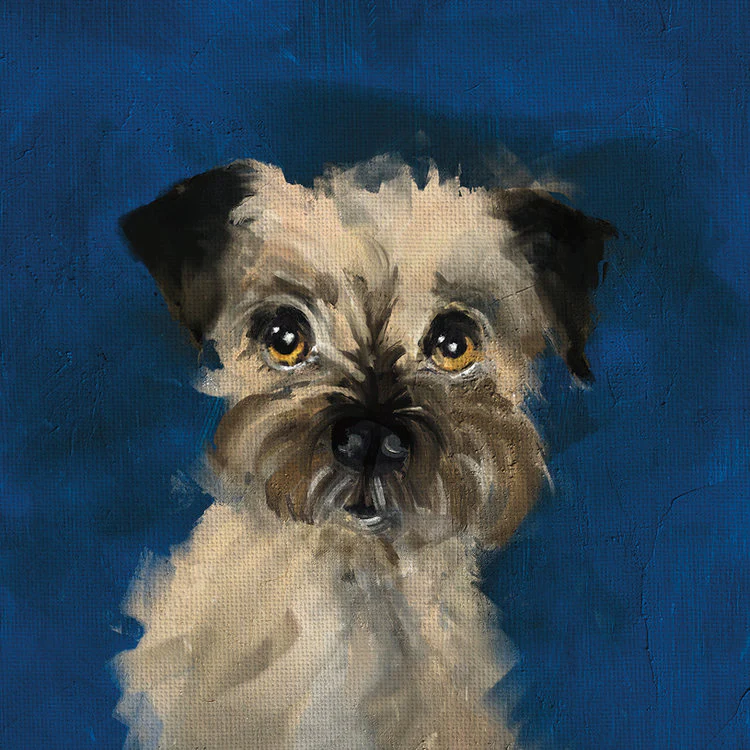 The Art File - Bertie The Dog